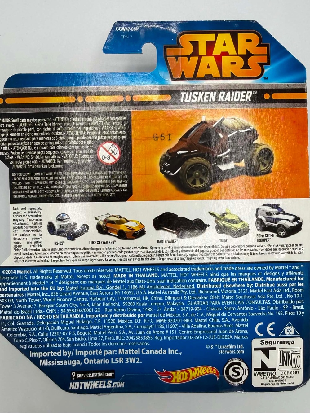 Disney Hot Wheels Tusken Raider Star Wars diecast car - Picture 2 of 2